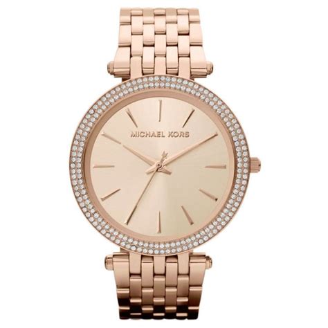 michael kors women's darci rose gold|michael kors darci watch.